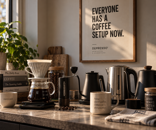 Everyone Has A Coffee Setup Now
