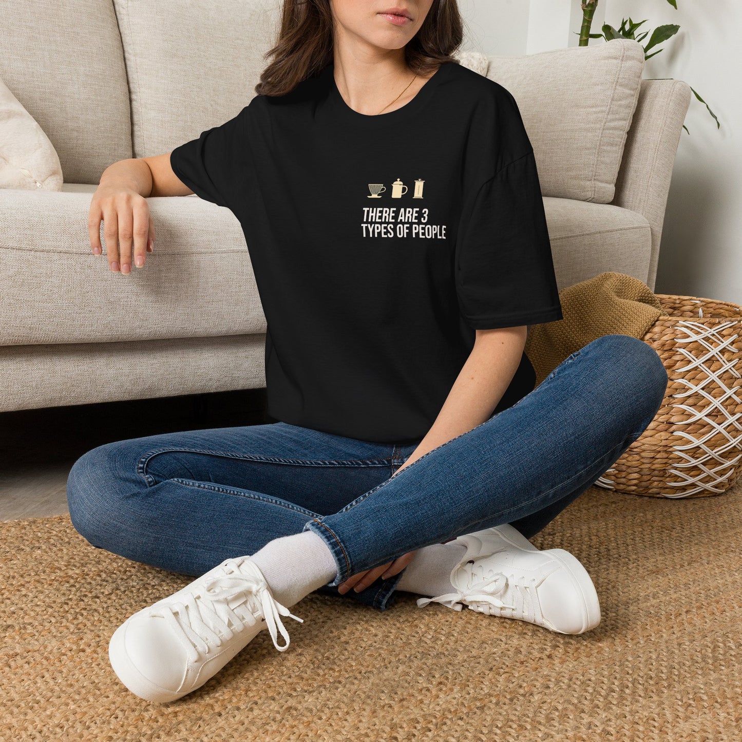 Funny Coffee Brewing Method T-Shirt — There Are 3 Types of People | Depresso