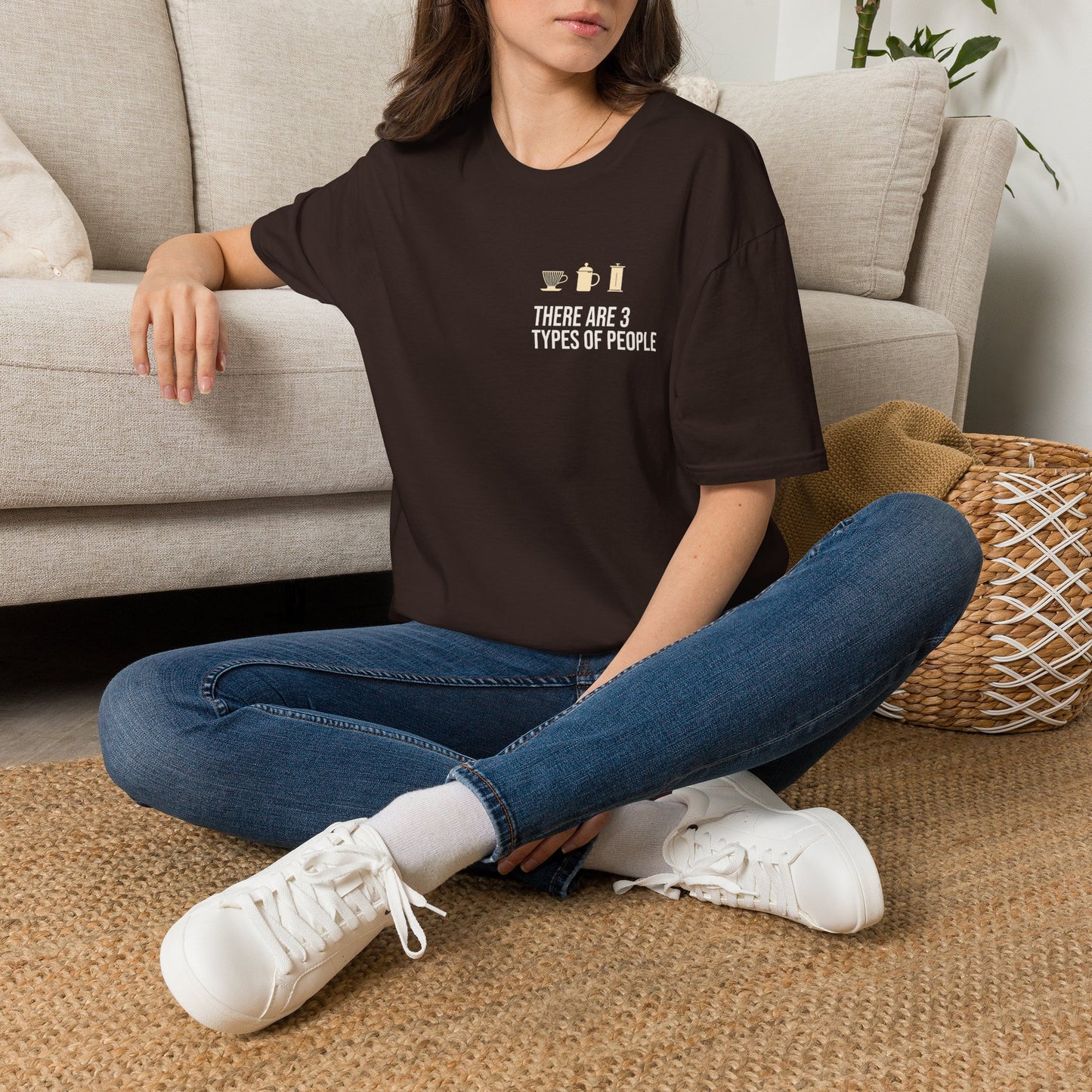 Funny Coffee Brewing Method T-Shirt — There Are 3 Types of People | Depresso