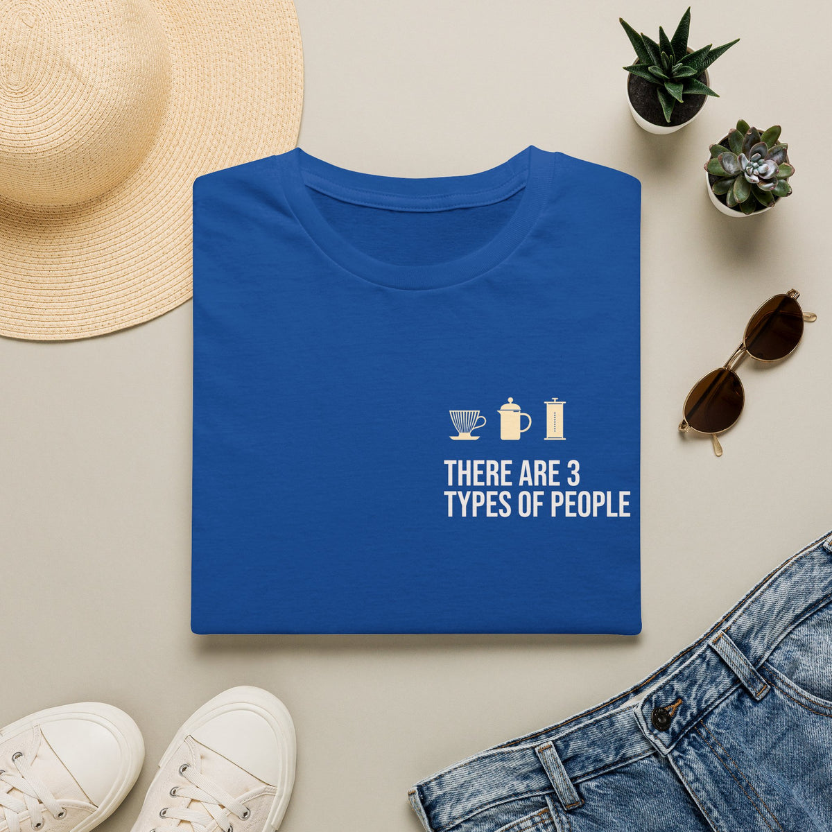 Funny Coffee Brewing Method T-Shirt — There Are 3 Types of People | Depresso