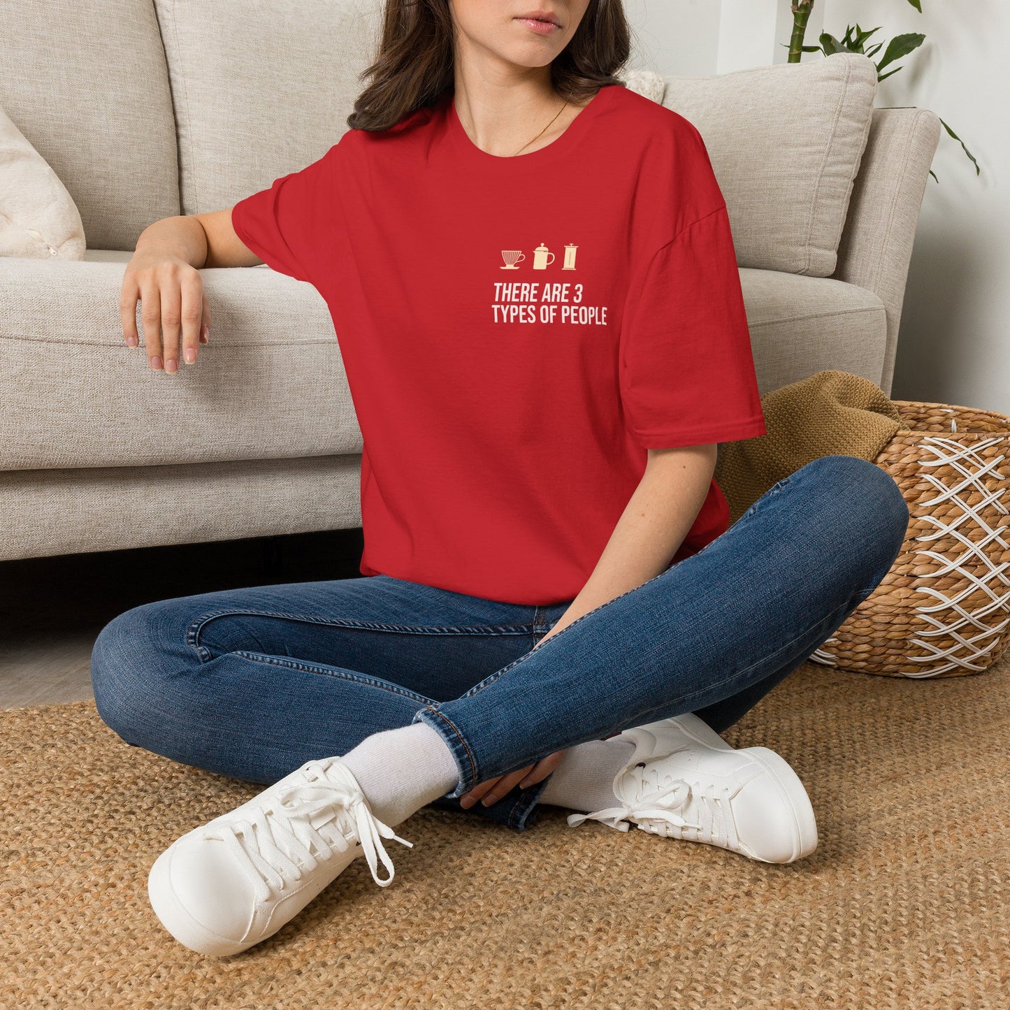 Funny Coffee Brewing Method T-Shirt — There Are 3 Types of People | Depresso