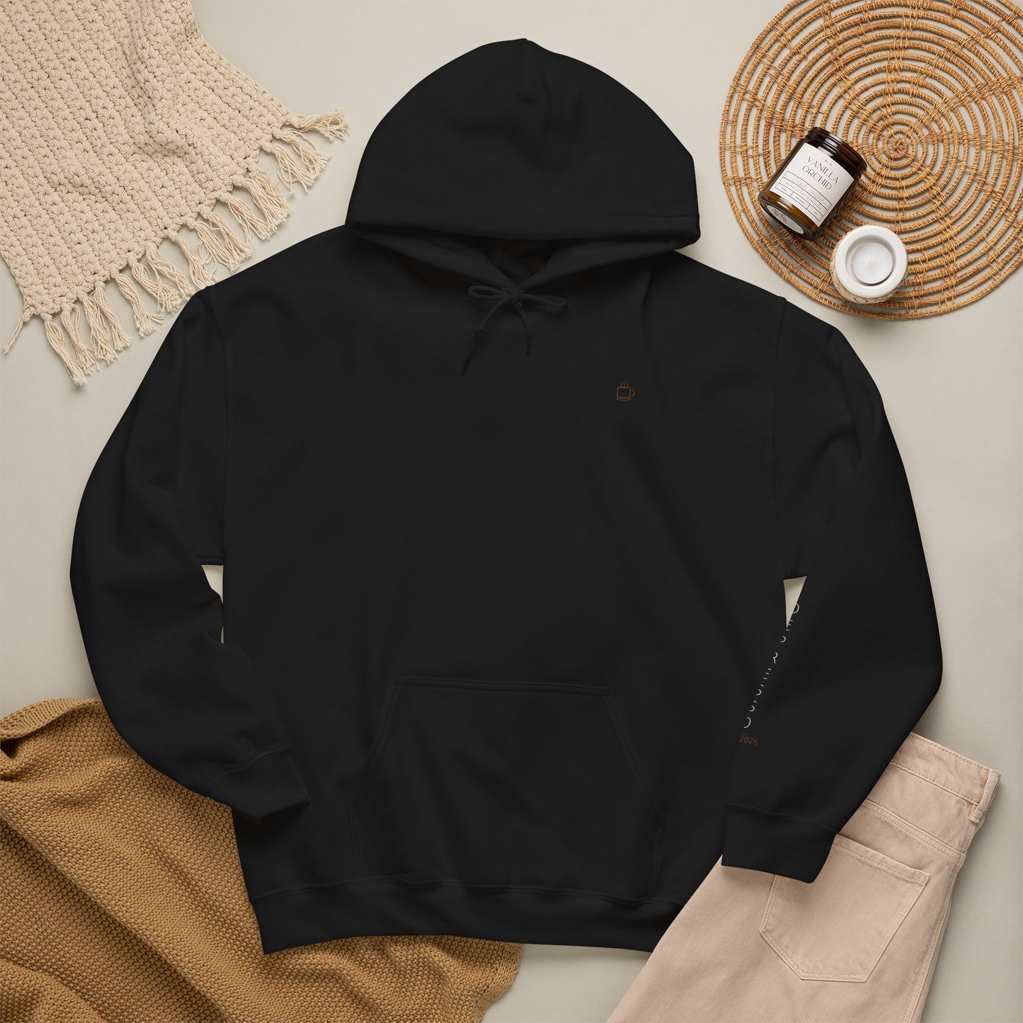 Depresso Unisex Hoodie — Coffee for People Who Feel Things Deeply