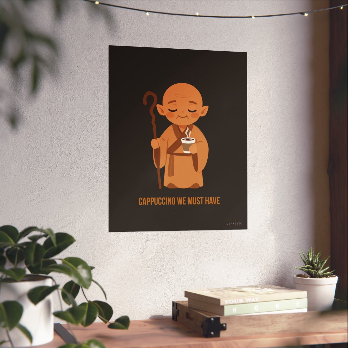 Cappuccino We Must Have — Depresso Star Wars Coffee Poster