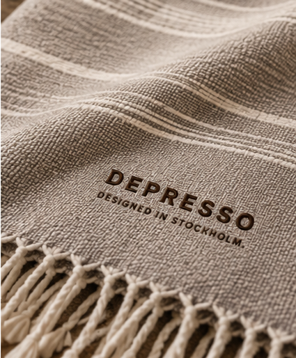 The Depresso Throw — Designed in Stockholm