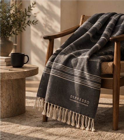 The Depresso Throw — Designed in Stockholm