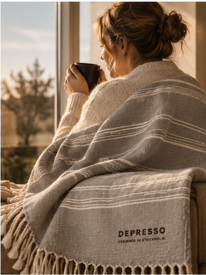 The Depresso Throw — Designed in Stockholm