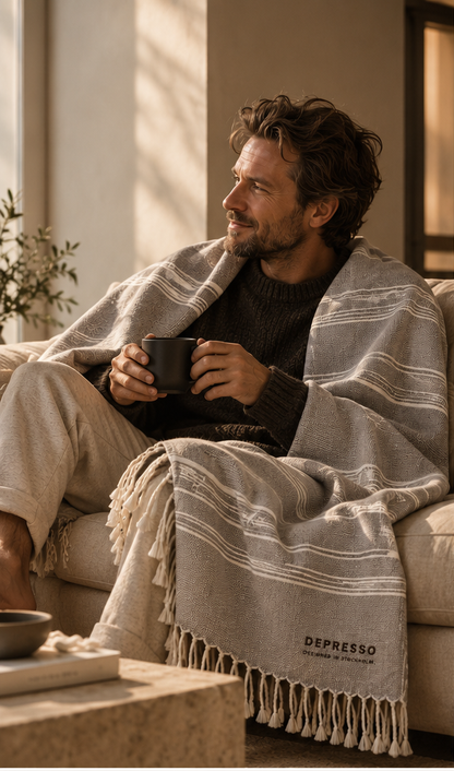 The Depresso Throw — Designed in Stockholm