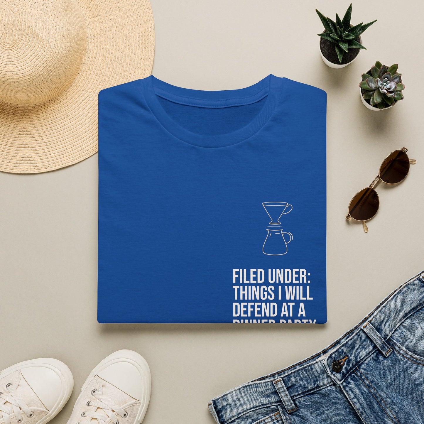Anatomy of a V60 — Minimalist Coffee T-Shirt
