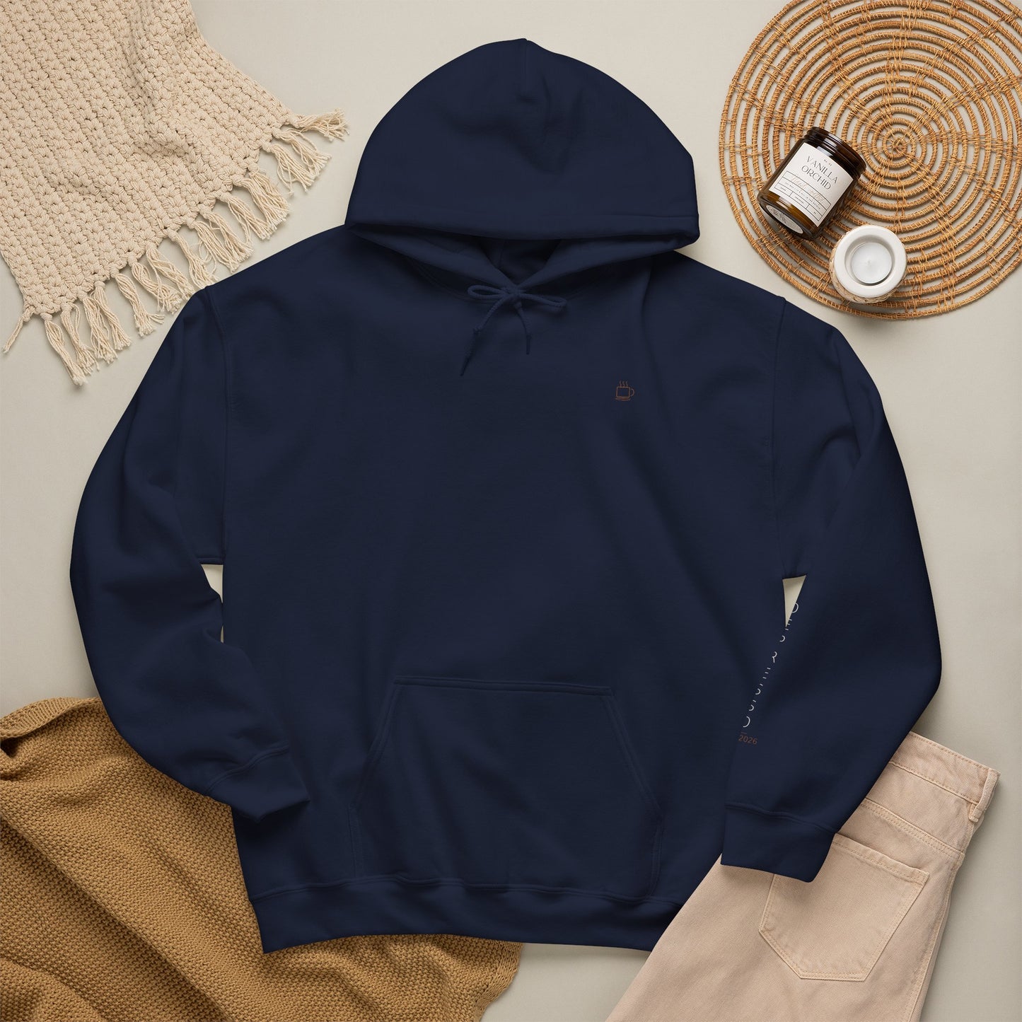 Depresso Unisex Hoodie — Coffee for People Who Feel Things Deeply