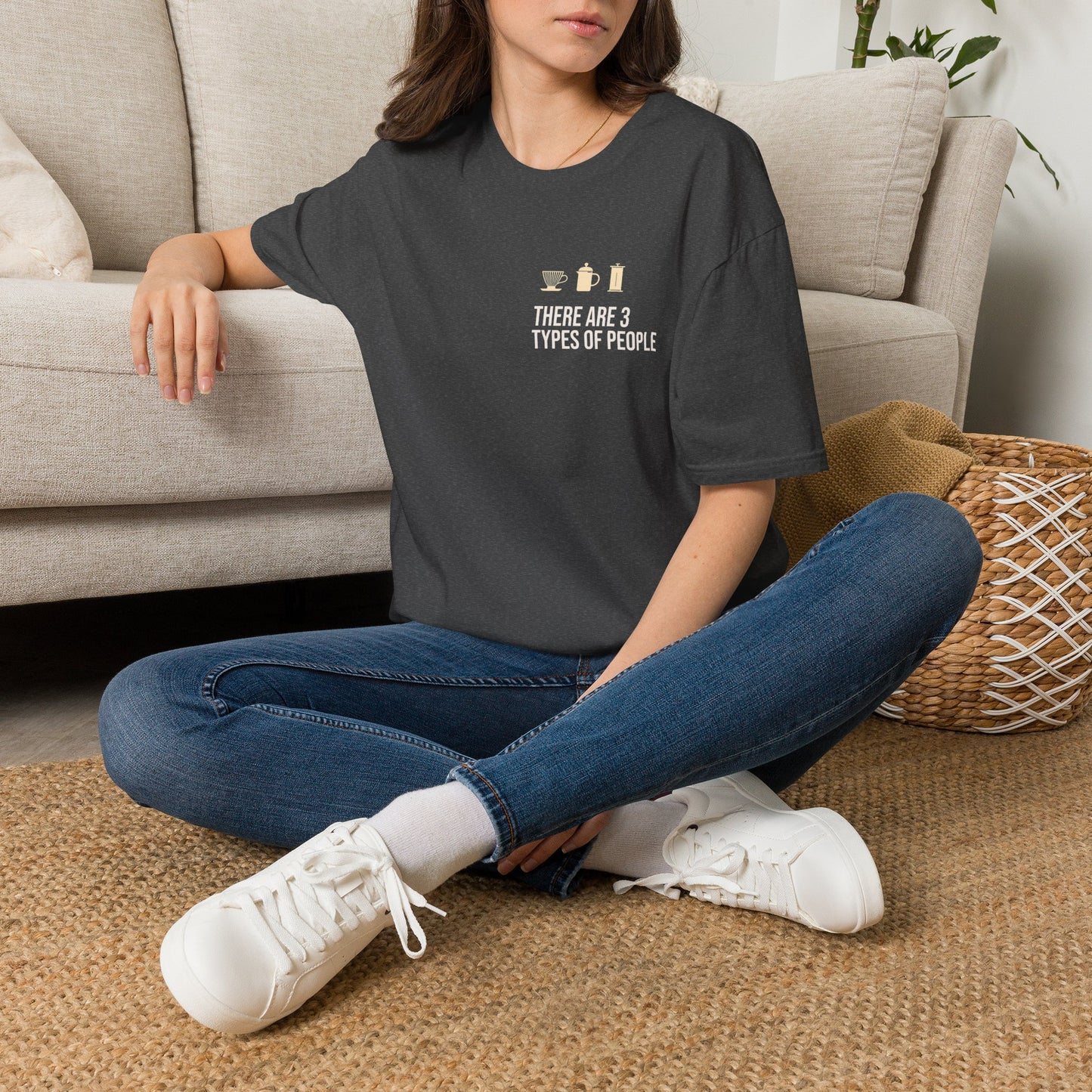Funny Coffee Brewing Method T-Shirt — There Are 3 Types of People | Depresso