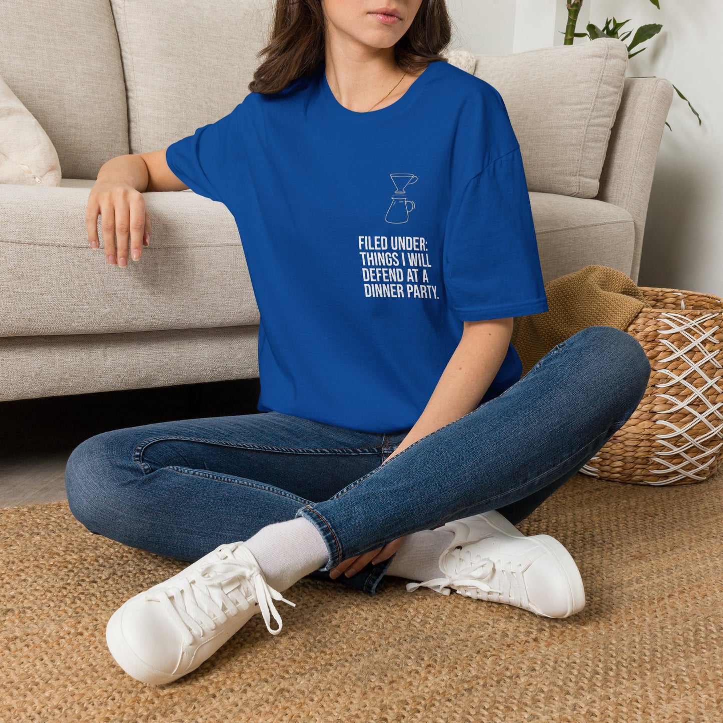 Anatomy of a V60 — Minimalist Coffee T-Shirt