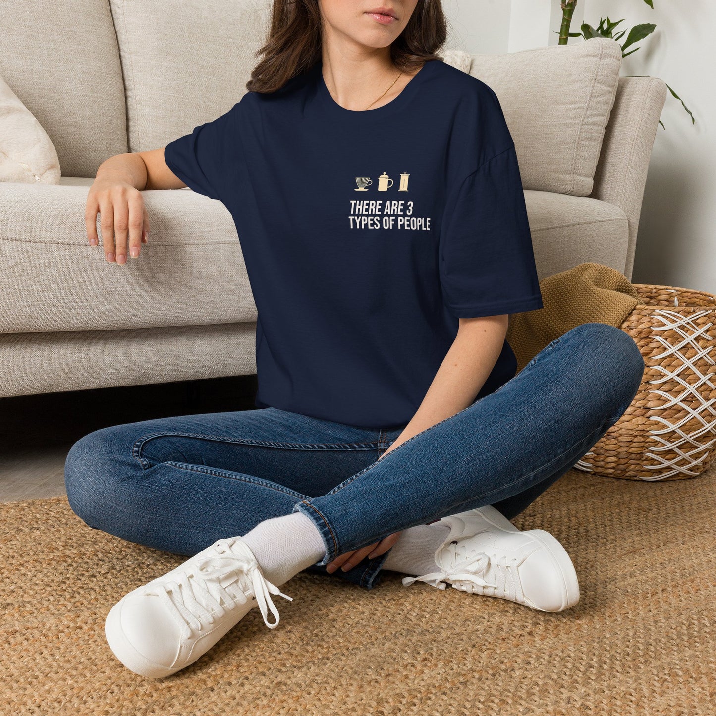 Funny Coffee Brewing Method T-Shirt — There Are 3 Types of People | Depresso
