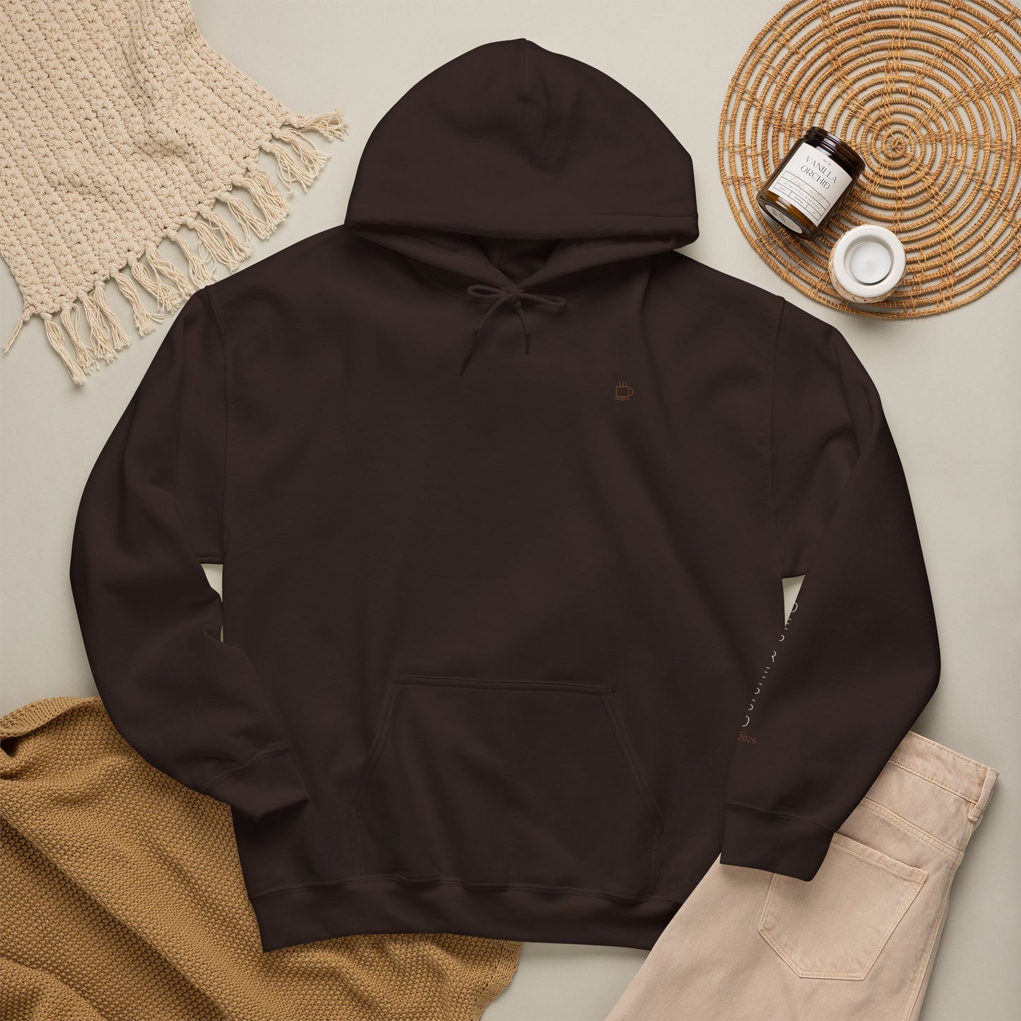 Depresso Unisex Hoodie — Coffee for People Who Feel Things Deeply